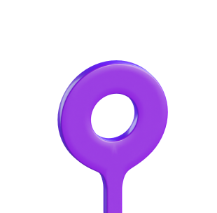 Icon representing the no hidden fees policy. The violet circle is a symbol of assurance and transparency, indicating that there are no undisclosed fees or charges associated with the service. 
This icon helps customers easily recognize and trust the service provider's commitment to honesty and fairness.