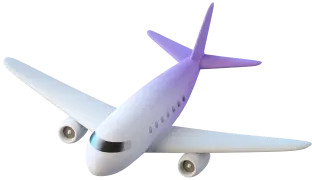 Icon representing airport pick-up/drop-off service, featuring an image of an airplane taking off or landing. 
This icon represents the convenience and accessibility of the service, allowing customers to easily arrange for pick-up or drop-off at the airport. It also signifies the service provider's attention to detail and commitment to customer satisfaction, ensuring a smooth and stress-free airport experience